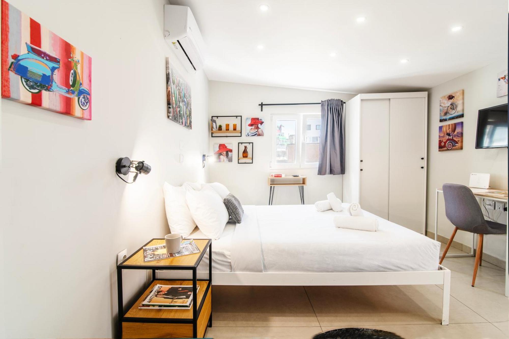 Chic Rooftop Studio W/ Terrace - Near Acropolis Atenas Exterior foto